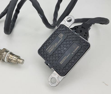 Load image into Gallery viewer, NOX sensor control module with mounting bracket, black wiring harness, metal probe