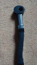 Load image into Gallery viewer, Steering knuckle arm with one end mounting hole, dark blue metal bar by SUONAMA