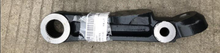 Load image into Gallery viewer, Swing arm with large circular bushing ends and black protective coating, side view