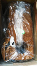 Load image into Gallery viewer, Wrapped engine cylinder block in clear plastic with protective packing