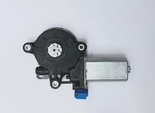 Load image into Gallery viewer, Electric window regulator motor assembly with circular gear and mounting brackets
