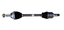Load image into Gallery viewer, Front drive shaft assembly with black rubber boots and metal CV joints
