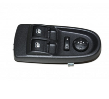 Charger l'image dans la galerie, Black power window switch panel with multiple control buttons and icons
