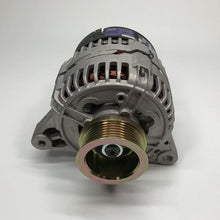تحميل الصورة في عارض المعرض، 12V alternator rear view with pulley face and mounting bracket