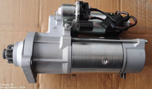Charger l'image dans la galerie, Starter motor with metal housing and attached electrical connector cables