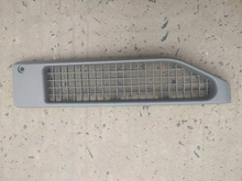 Charger l'image dans la galerie, Gray air intake grille with rectangular mesh and mounting holes