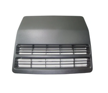 Charger l'image dans la galerie, Air intake grille hood cover, dark gray with horizontal vent bars
