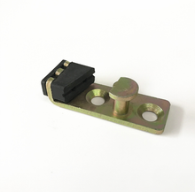 Cargar imagen en el visor de la Galería, Door lock bracket with black electrical contact and two-hole metal base