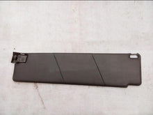 Charger l'image dans la galerie, Dark gray car sun visor with left hinge bracket and center seams