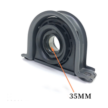 Charger l'image dans la galerie, Drive shaft center bearing with black rubber mount, metal bearing, 35mm