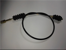 Carica l'immagine nel visualizzatore di Gallery, Differential lock control cable with two black boots and metal end terminals