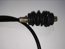 Carica l'immagine nel visualizzatore di Gallery, Differential lock control cable boot with black corrugated cover and metal connector