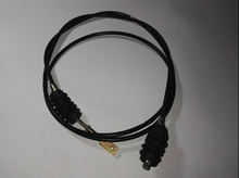 Carica l'immagine nel visualizzatore di Gallery, Differential lock control cable with black boots and metal terminals, looped