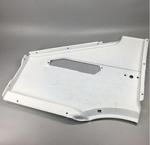Cargar imagen en el visor de la Galería, White front fender outer panel with large opening and curved wheel-arch section