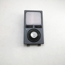 Carica l'immagine nel visualizzatore di Gallery, Car interior reading lamp with rectangular cover and circular lens, dark gray