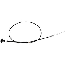 Carica l'immagine nel visualizzatore di Gallery, Black wire control cable assembly with looped cable and end fitting