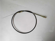 Carica l'immagine nel visualizzatore di Gallery, Black wire control level assembly with loop and brass-toned end fitting