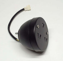 Carica l'immagine nel visualizzatore di Gallery, Anti-aircraft light module, black round housing with mounting screws and connector cable