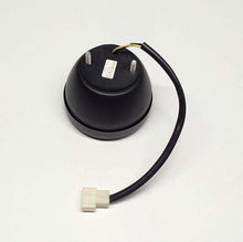 Carica l'immagine nel visualizzatore di Gallery, Anti-aircraft light module with black dome cap, yellow wire lead, and white plug