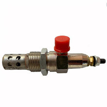 Carregar imagem no visualizador da galeria, Glow plug with red cap, metal threaded body and contact tip