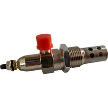 Carregar imagem no visualizador da galeria, Glow plug with red top, threaded section and side outlet ports