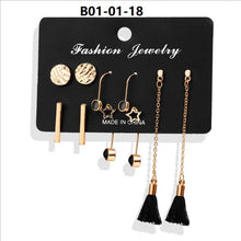 Load image into Gallery viewer, Boho Drop Dangle Long Tassel Earrings tassel earrings flower earring stud free shipping