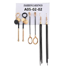 Load image into Gallery viewer, Boho Drop Dangle Long Tassel Earrings tassel earrings flower earring stud free shipping