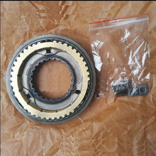Carica l'immagine nel visualizzatore di Gallery, Metal synchronizer ring assembly with internal gear teeth and mounting parts