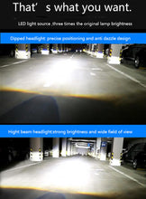 Load image into Gallery viewer, 100W LED Headlight Bulb Kit – H Series, 2pcs