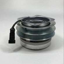 Charger l'image dans la galerie, Water pump clutch coupler with metal pulley and electrical connector, single assembly