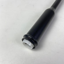 Charger l'image dans la galerie, Gear lever sleeve assembly end with dark sleeve and white inner insert ring, close-up.