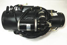 Charger l'image dans la galerie, Black fuel heater assembly with cylindrical component and bundled braided wiring harness