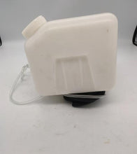 Carica l'immagine nel visualizzatore di Gallery, White plastic washing tank reservoir with cap and attached hose
