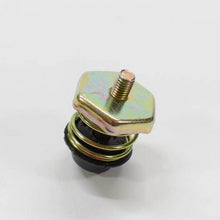 تحميل الصورة في عارض المعرض، Engine hood lock latch with black rubber seat and coiled return spring