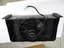 Charger l'image dans la galerie, Black auxiliary air heater with front cooling fan and vented casing