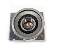 Charger l'image dans la galerie, Timing belt guide pulley with metal housing and sealed bearing, angled front view