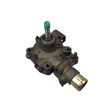 Załaduj obraz do przeglądarki galerii, Water pump assembly with green cap, black housing and metal inlet/outlet ports