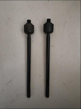 Charger l'image dans la galerie, Black steering tie rod end with rubber boot and long rod body, includes two pieces
