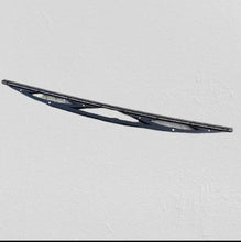 Charger l'image dans la galerie, Windshield wiper blade, dark gray/black frame with rivets and mounting holes