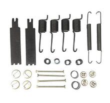 Charger l'image dans la galerie, Rear brake repair assembly kit: springs, clips, pins and hardware