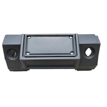 Carregar imagem no visualizador da galeria, Dark gray dashboard console bezel with rectangular screen area and round side openings