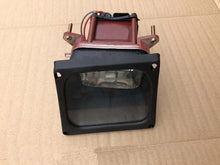 Carregar imagem no visualizador da galeria, Front fog lamp light assembly with black bezel, clear lens, and attached wiring