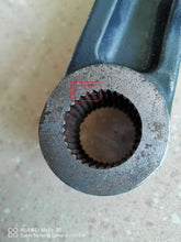 Cargar imagen en el visor de la Galería, Swing arm fork bushing seat with internal serrations, blue-black steel