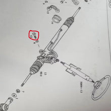 Charger l'image dans la galerie, Steering gear fixing screw and bushing in parts diagram