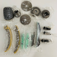 Carica l'immagine nel visualizzatore di Gallery, Timing chain kit set with sprockets, guides, tensioner, and hardware, all in clear bags