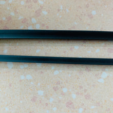 Charger l'image dans la galerie, Wiper rubber insert strips, close-up view of two dark lanes