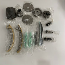 Carica l'immagine nel visualizzatore di Gallery, Timing chain kit: sprockets, chain guides, tensioner, and bolts in sealed packs