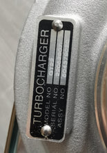 Cargar imagen en el visor de la Galería, Turbocharger housing with TURBOCHARGER label plate and mounting bolt