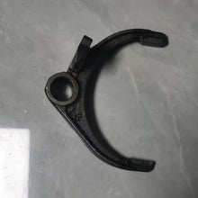 تحميل الصورة في عارض المعرض، Black shift fork with round bushing hole and one straight mounting tab