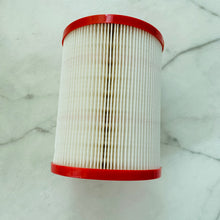 Cargar imagen en el visor de la Galería, Oil water separator cartridge with red rim and white pleated filter element